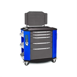 Инструментальная тележка Toollbox premium ТВР-5 RAL 5005 - фото 17015421