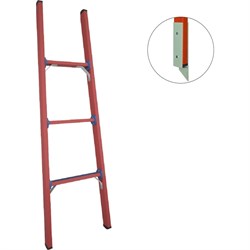 Стеклопластиковая приставная диэлектрическая лестница Антиток ЛСПД-1.5 Евро МГ - фото 17015773