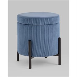 Пуф Стул Груп Дали велюр бледно-синий - фото 17019816