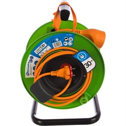 Удлинитель на катушке для газонокосилок и переносного инструмента Electraline 49053 - фото 17022336