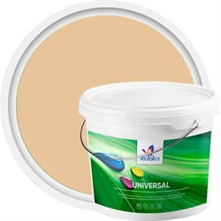 Резиновая краска Резолюкс 7 кг бежевый 1014 - фото 17026505