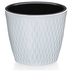 Круглое кашпо Эльфпласт Kerama - фото 17026951