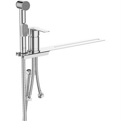 Смеситель с гигиеническим душем Milardo Tidy - фото 17027525