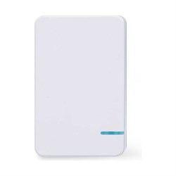 Беспроводной выключатель GRITT 1 клавиша, белый - фото 17027816