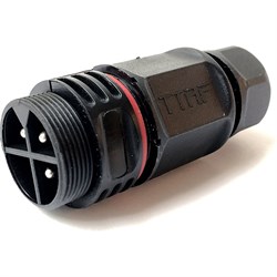Трехполюсный водостойкий разъем TTAF Elektronik WPM-0300M20 - фото 17029249