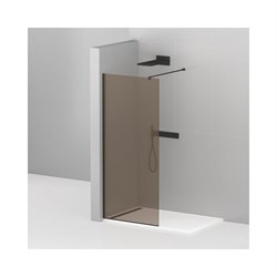 Душевая перегородка Cezares LIBERTA-L-1-90-120-BR-NERO - фото 17030908