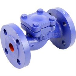 Чугунный фланцевый обратный подъемный клапан DN.ru 287a - фото 17032238