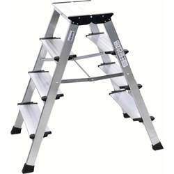 Двусторонняя складная стремянка KRAUSE TREPPO 2x4 - фото 17047142