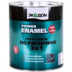 Грунт эмаль по ржавчине Экодом 236350 - фото 17050087