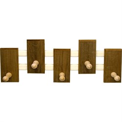 Термированная вешалка для мочалок Бацькина баня Zebra - фото 17050710