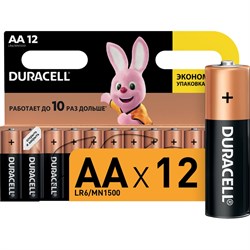 Батарейка Duracell LR6-12BL BASIC - фото 17062758