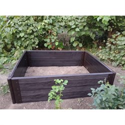 Комплект из 4-х досок дпк для грядок и клумб Еврогрядка rumex - фото 17074184