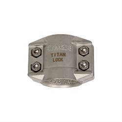 Усиленный четырехболтовый хомут TITAN LOCK TL25X6SS - фото 17077527