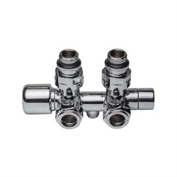 Набор узел с термостатом и запорными клапанами FAR FL 0264 C12 - фото 17079928