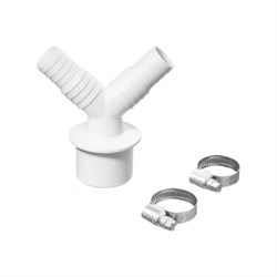 Набор переходник для подключения сливного шланга стиральной или посудомоечной машины СУПРИМПЛАСТ 4WG_40V_1625_2 - фото 17080029