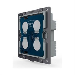 Четырехклавишный сенсорный выключатель LIVOLO VL-C304-D6 - фото 17080298