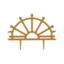 Декоративный заборчик Дачная мозаика Штурвал - фото 17080590