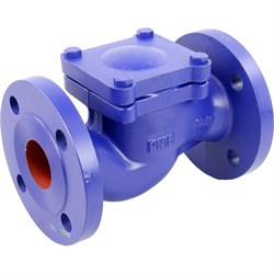 Чугунный фланцевый обратный подъемный клапан DN.ru 287a - фото 17080891