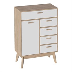 Высокий комод прихожая Мебельград Калгари - фото 17085663