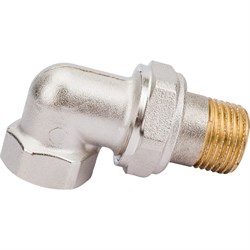 Угловой никелированный соединитель ITAP 162 1/2' - фото 17085981