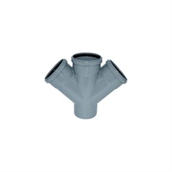 Канализационная крестовина АТЛАС ПЛАСТ SCE045000110 - фото 17089947