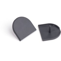 Заглушка на корпус ООО "ГАРД" RAFIX20 №25 тёмно-серая/серая - фото 17090113