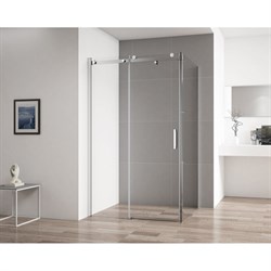 Душевой уголок Cezares STYLUS-SOFT-AH-1-140/80-C-Cr - фото 17090178