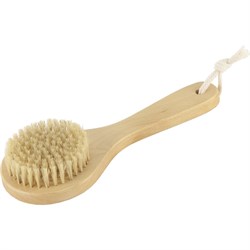 Круглая деревянная щетка Банная линия 11-948 - фото 17091513