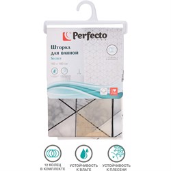 Штора для ванной комнаты PERFECTO LINEA 36-118002 - фото 17092091