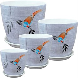 Комплект горшков Сады Аурики РС183 - фото 17093604