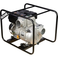 Бензиновая мотопомпа для сильнозагрязненных вод Koshin KTZ-100X os - фото 17096540
