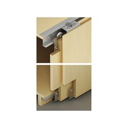 Комплект фурнитуры Hafele Slido F-Line41 50A - фото 17097544