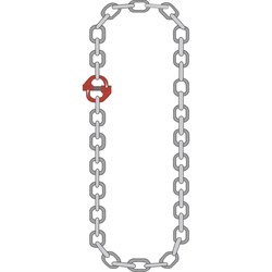 Цепной кольцевой строп ТамбовТехСнаб УСЦ - фото 17103398