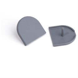 Заглушка на корпус ООО "ГАРД" RAFIX20 №18 темно-серый - фото 17103855