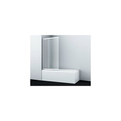 Левая раздвижная стеклянная шторка на ванну WasserKRAFT Main - фото 17113679