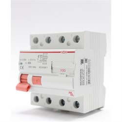 Устройство защитного отключения Akel VDH-4P-40A-30mA-ТипAC - фото 17115189