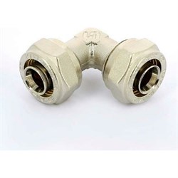 Никелированный угол Uni-Fitt 663N7700 - фото 17118451