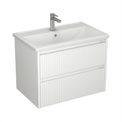 Тумба Veneciana ALTERNO 70 с 2-мя ящиками, под умывальник Mario 70, белый матовый - фото 17122204