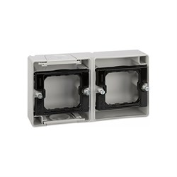 Основание под 2-местную рамку Simon S44 Aqua - фото 17148897