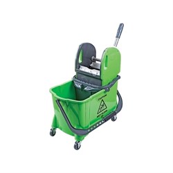 Ведро Uctem-Plas Uctem-Plas 24 л, пластиковое зеленое - фото 17150159