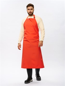 Фартук влагозащитный для рыбаков ProfLineSpecialist (ПВХ,550), оранжевый - фото 17154076