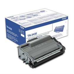 Картридж лазерный BROTHER (TN3430) HL-L5000D/5100DN/5200DW/6400DW\DCP-L6600, оригинальный, ресурс 3000 страниц - фото 17162365