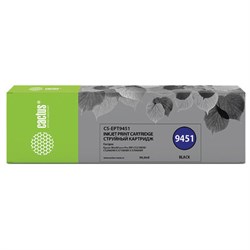 Картридж струйный CACTUS (CS-EPT9451) для Epson WF-C5290DW/C5790DW, черный - фото 17162623