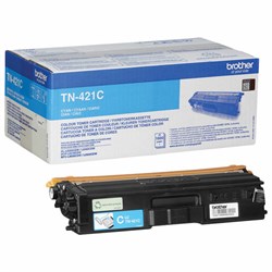 Картридж лазерный BROTHER (TN421C) HLL8260CDW/DCPL8410CDW/MFCL8690CDW, голубой, оригинальный, ресурс 1800 страниц - фото 17162683