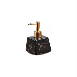 Дозатор для жидкого мыла PERFECTO LINEA черный Elegance - фото 17168435