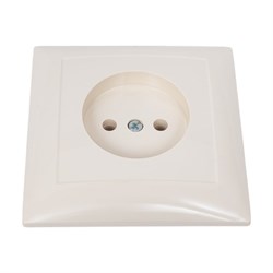 Одноместная розетка Кунцево-Электро СЕЛЕНА РС16-369 - фото 17169507