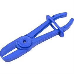 Пластиковый зажим для шлангов с фиксатором Forsage L-190мм, на пластиковом держателе F-903G12B(27376) - фото 17170080