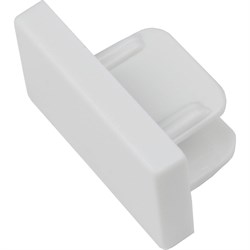 Торцевая заглушка для шинопровода Volpe C21 WHITE 1 POLYBAG UFB-Q122 - фото 17172202