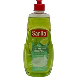 Гель для мытья посуды от засохшей пищи и жира Sanita 27858 - фото 17172999