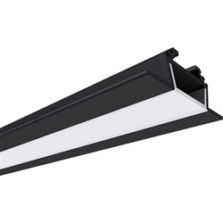 Накладной угловой алюминиевый профиль для ленты Apeyron 08-03-ЧБ - фото 17173044